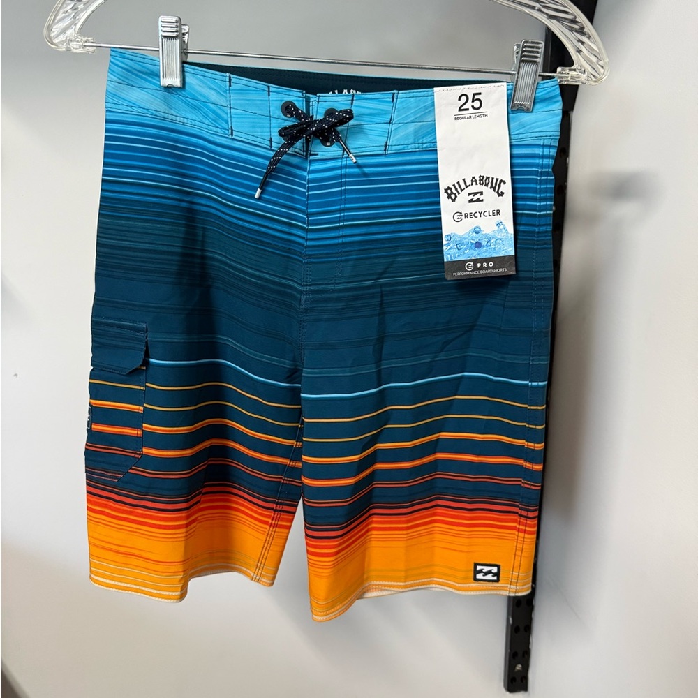 Billabong Blue Gradient Board Shorts